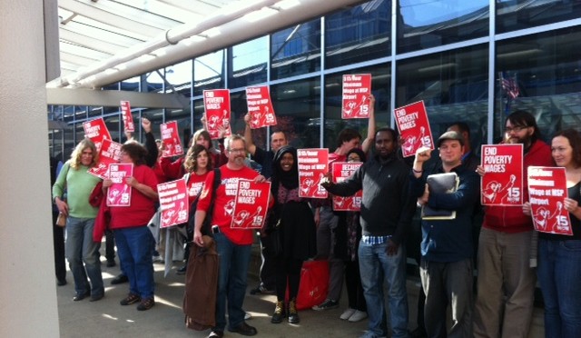 15 Now supporters at the October Metropolitan Airport Commission Meeting